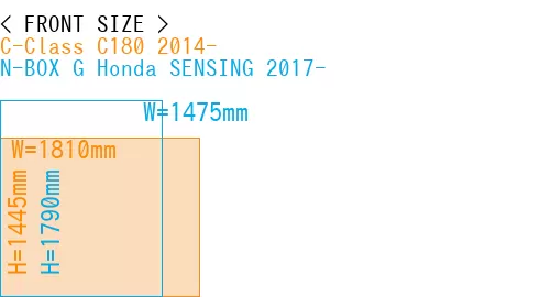 #C-Class C180 2014- + N-BOX G Honda SENSING 2017-